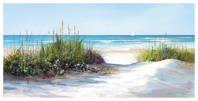 Beach Path Print Beach Path Print