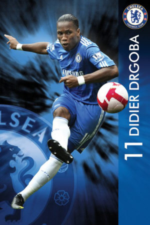 Chelsea - Drogba Poster Chelsea - Drogba Poster