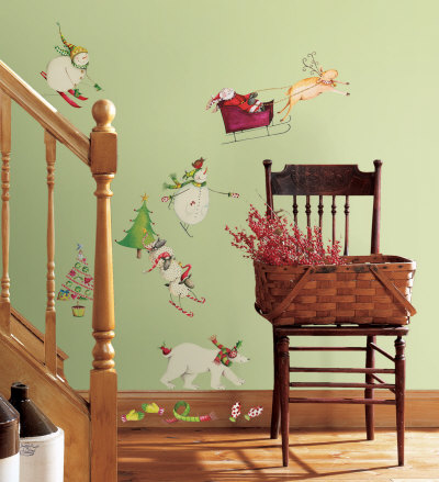 Winter Holidays Wall Decal Winter Holidays Wall Decal