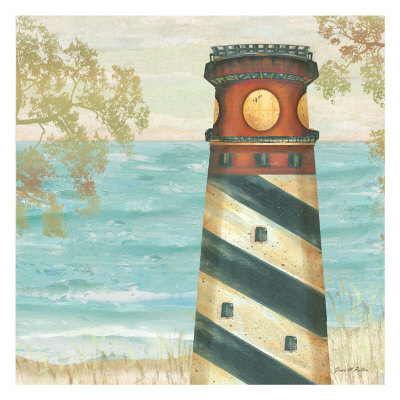 Beach Lighthouse I Print Beach Lighthouse I Print