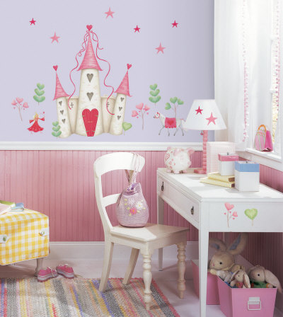 Princess Castle Wall Decal Princess Castle Wall Decal