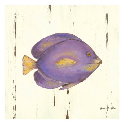 Tropical Fish: Tang Print Tropical Fish: Tang Print