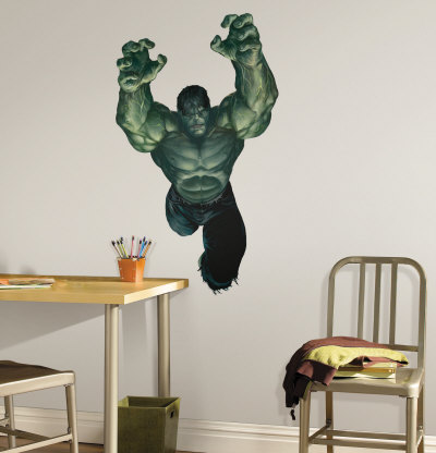 The Incredible Hulk Wall Decal The Incredible Hulk Wall Decal