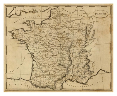 France, c.1812 Print France, c.1812 Print