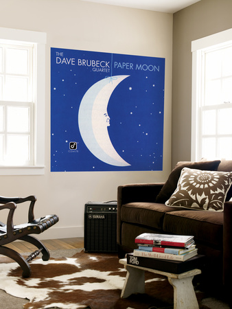 Dave Brubeck - Paper Moon Wall Mural Dave Brubeck - Paper Moon Wall Mural