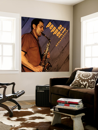 Art Pepper - Renascence Wall Mural Art Pepper - Renascence Wall Mural