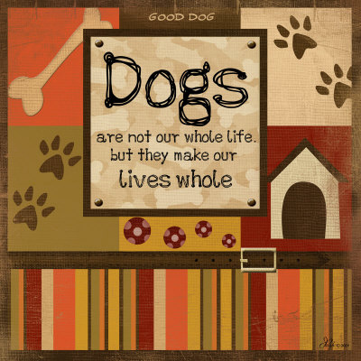 Dog's Whole Life Print Dog's Whole Life Print