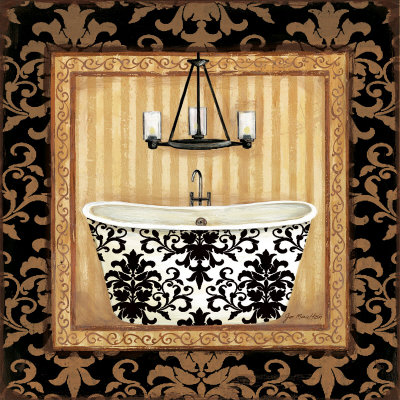 Black Veranda Bath I Print Black Veranda Bath I Print