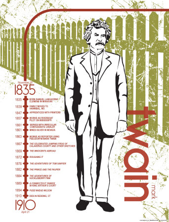 Mark Twain Print Mark Twain Print