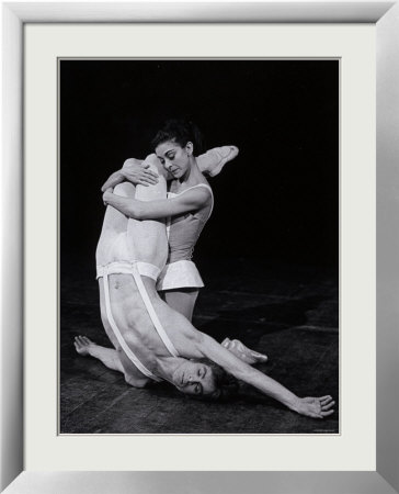 Rudolf Nureyev and Margot Fonteyn in Paradise Lost England Framed Print