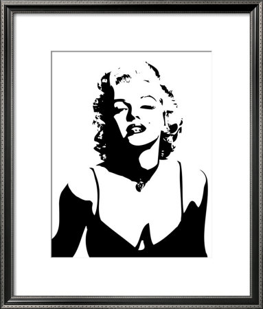 Marilyn Monroe Portrait Framed Print