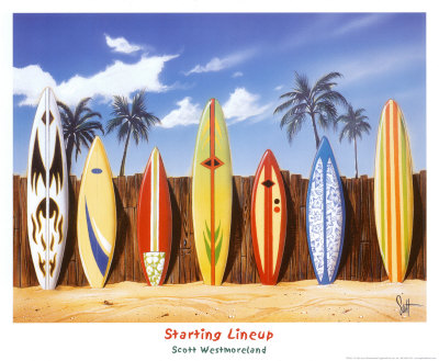 Starting Lineup Print Starting Lineup Print