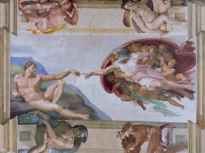 Michelangelo, the Creation of
