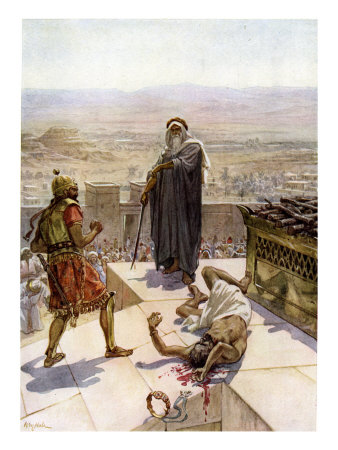 Samuel slaying Agag before the Lord at Gilgal, I Samuel 15: 32-33 Giclee Print Samuel slaying Agag before the Lord at Gilgal, I Samuel 15: 32-33 Giclee Print