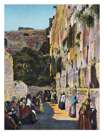 Christian Wall  on Jewish Woman Praying