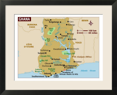 maps of ghana. maps of ghana africa.