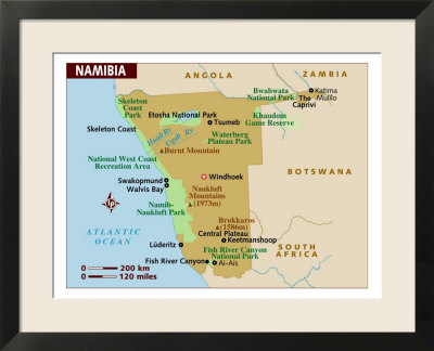 blank map of namibia. pictures road map of namibia.