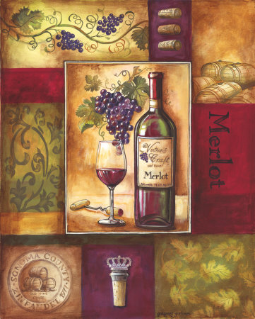 Valley Wine II Print Valley Wine II Print