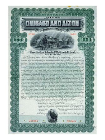 and bond certificates