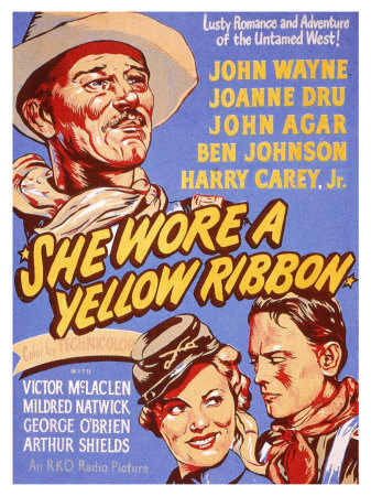 She Wore a Yellow Ribbon, 1949 Giclee Print