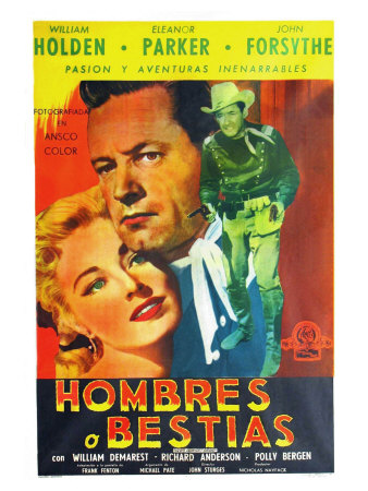 Escape from Fort Bravo, Argentine Movie Poster, 1953 Giclee Print Escape from Fort Bravo, Argentine Movie Poster, 1953 Giclee Print