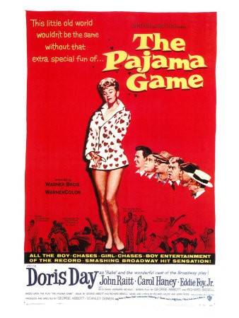 The Pajama Game, 1957 Stretched Canvas Print The Pajama Game, 1957 Stretched Canvas Print