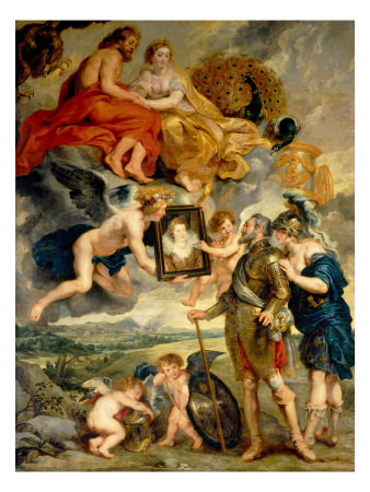 PresentationofthePortraitofMariatoHenryIV
