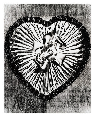 Heart with Bow, c.1983 Giclee Print Heart with Bow, c.1983 Giclee Print