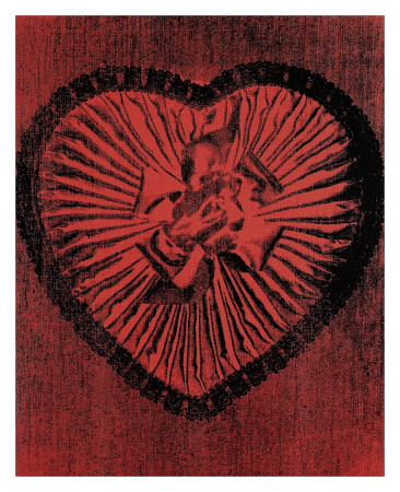 Heart with Bow, c.1983 Giclee Print Heart with Bow, c.1983 Giclee Print