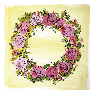 Christmas Wreath, c.1958 Giclee Print Christmas Wreath, c.1958 Giclee Print
