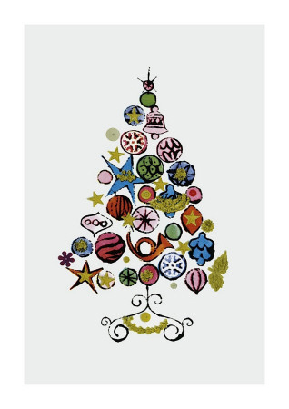 Christmas Tree, c.1958 Giclee Print Christmas Tree, c.1958 Giclee Print
