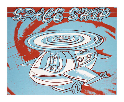 Space Ship, c.1983 Giclee Print Space Ship, c.1983 Giclee Print