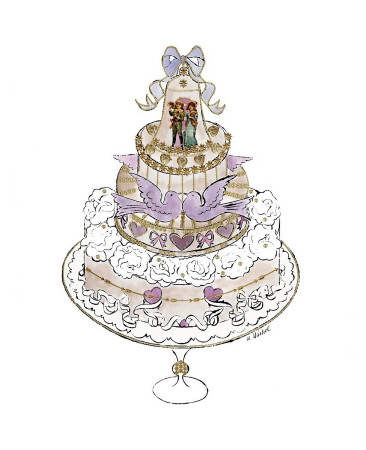 Wedding Cake, c.1959 Giclee Print Wedding Cake, c.1959 Giclee Print
