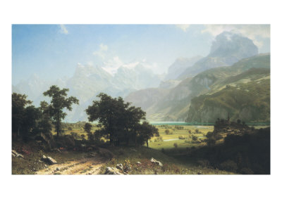 Lake Lucerne Giclee Print Lake Lucerne Giclee Print