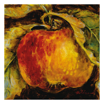 Red Apple Giclee Print Red Apple Giclee Print