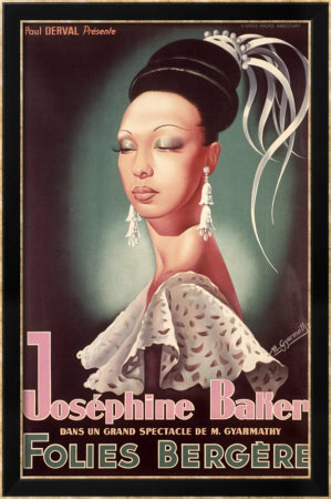 Josephine Baker Children. Josephine Baker Framed Giclee