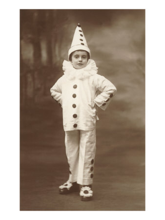 Young Clown Giclee Print Young Clown Giclee Print