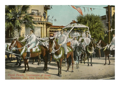 Rose Parade, Pasadena, California Giclee Print Rose Parade, Pasadena, California Giclee Print