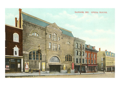 Opera House, Bangor, Maine Giclee Print Opera House, Bangor, Maine Giclee Print