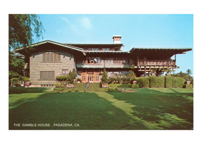 Gamble House, Pasadena, California Giclee Print Gamble House, Pasadena, California Giclee Print