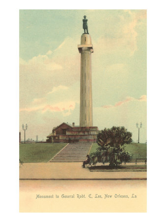 Lee Monument, New Orleans, Louisiana Giclee Print Lee Monument, New Orleans, Louisiana Giclee Print