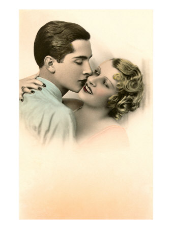 Valentino Kiss Giclee Print Valentino Kiss Giclee Print