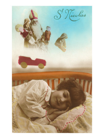 St. Nicolas, Child Dreaming Giclee Print St. Nicolas, Child Dreaming Giclee Print