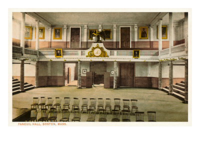 Faneuil Hall, Boston, Mass. Giclee Print Faneuil Hall, Boston, Mass. Giclee Print