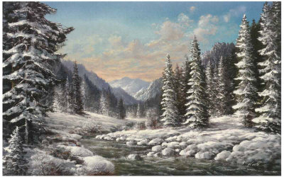 Winter in Sibirien Print Winter in Sibirien Print
