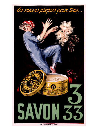 Savon 3-33 Giclee Print Savon 3-33 Giclee Print