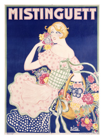 Mistinguett Giclee Print Mistinguett Giclee Print