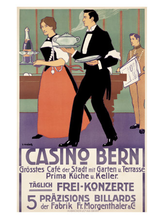 Casino Bern Giclee Print Casino Bern Giclee Print