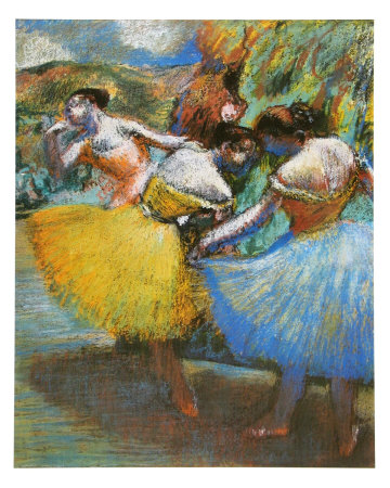 Three Dancers, 1898 Print Three Dancers, 1898 Print