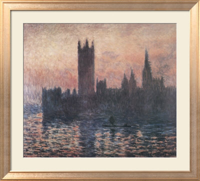 houses of parliament monet. The Houses of Parliament,